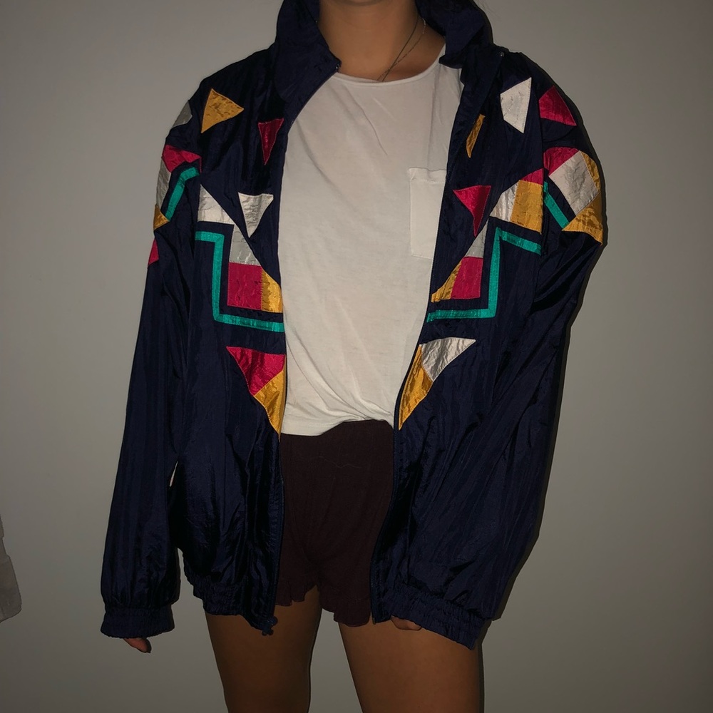 Vintage Colorful 90s Jacket